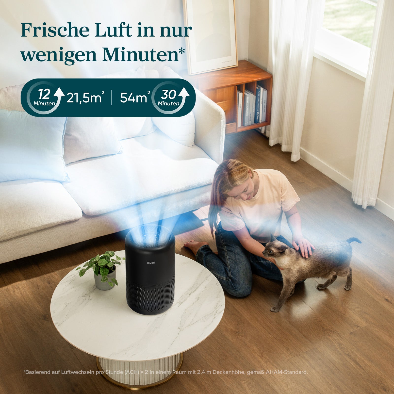 Levoit Core® 300S Luftreiniger Schwarz