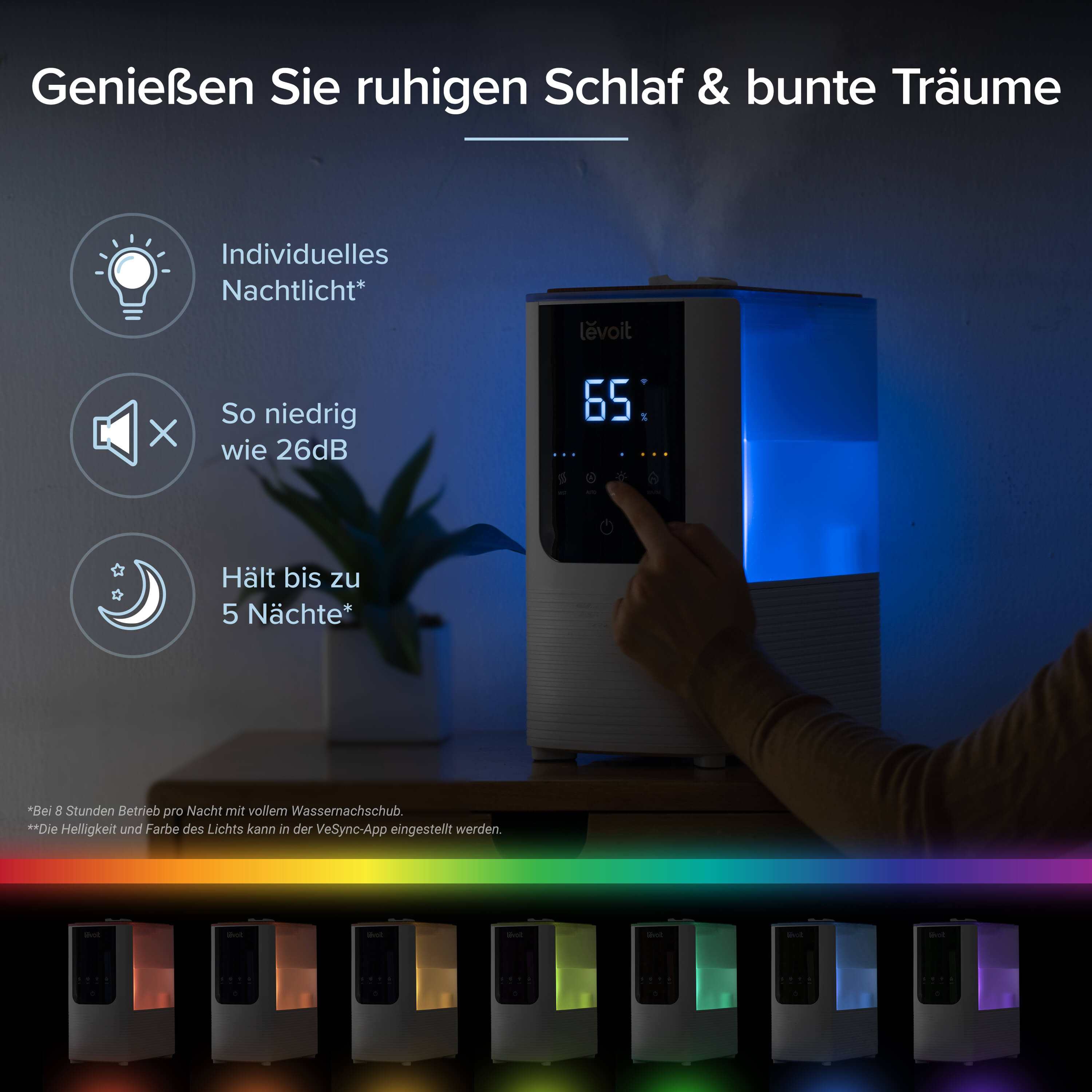 Levoit OasisMist 450S Smart Luftbefeuchter