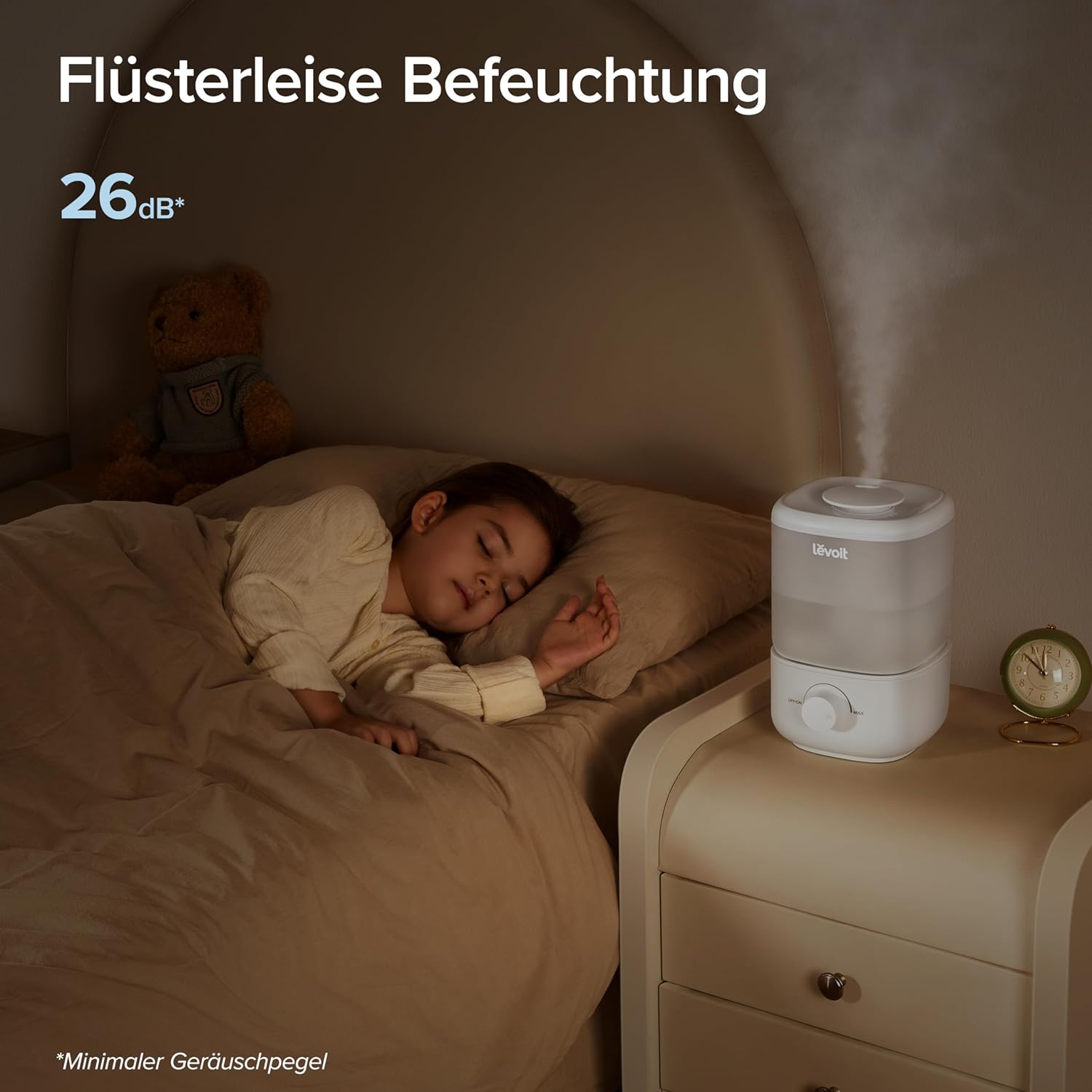 Levoit Classic 160 Luftbefeuchter leise 26dB