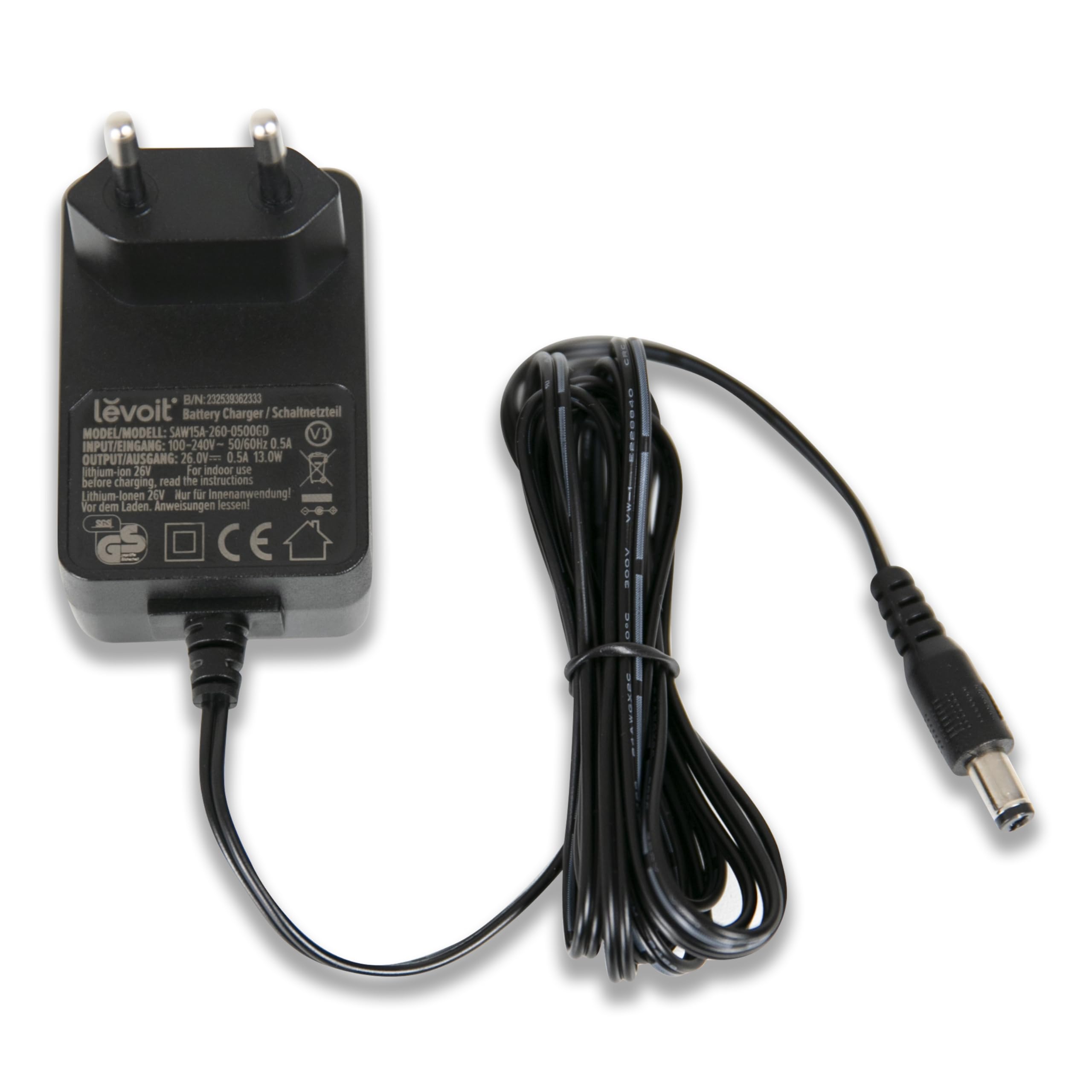 Levoit Original-Adapter für LVAC 200 Akku-Staubsauger