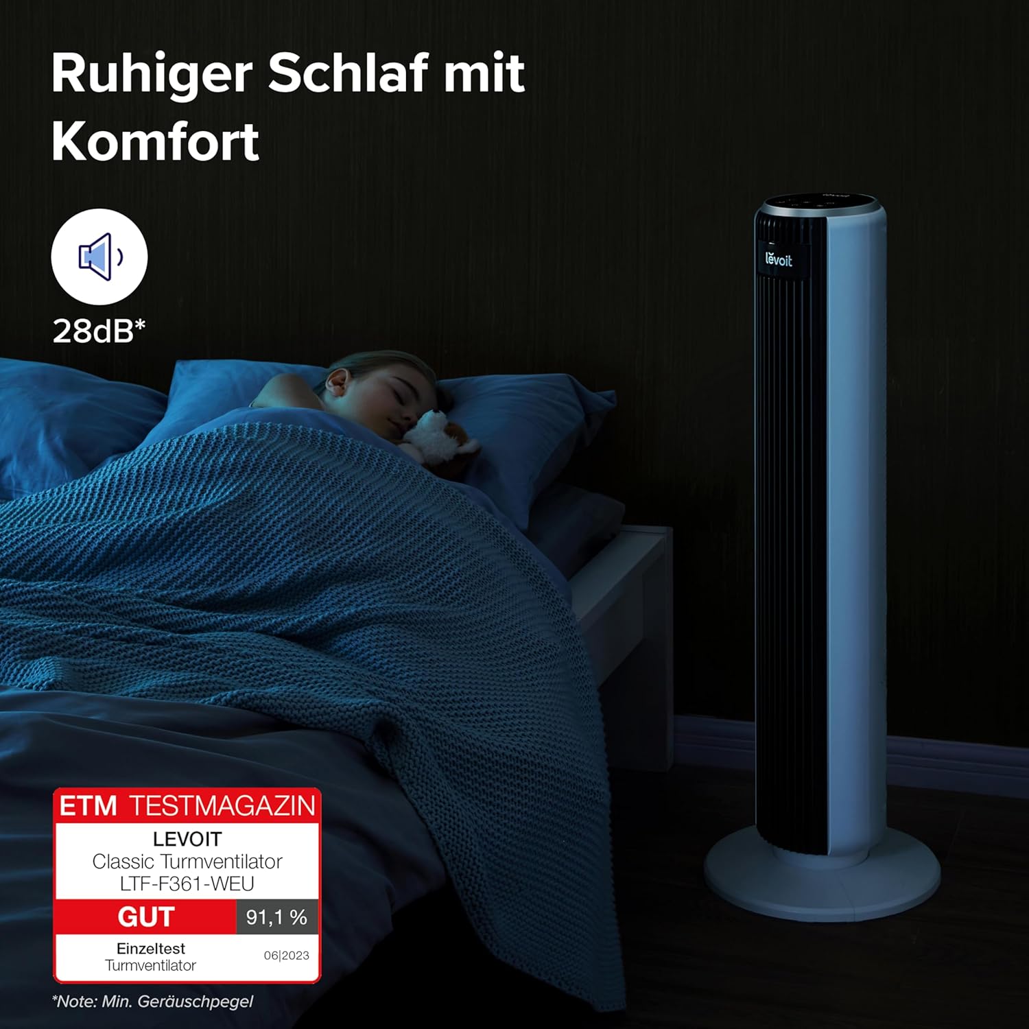 Levoit Classic 36 AC Turmventilator