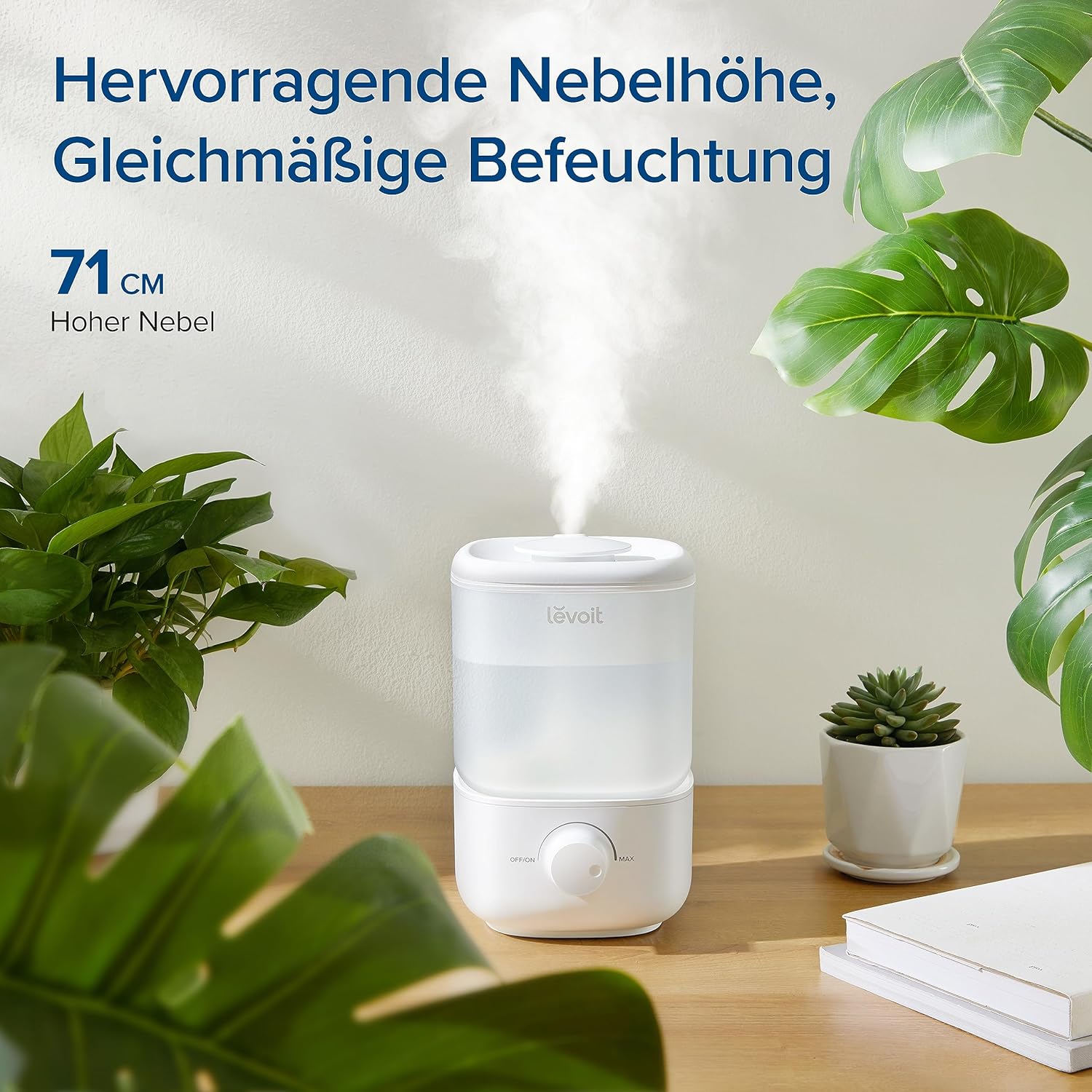 Levoit Classic 160 Luftbefeuchter mit gleichmäßiger Befeuchtung