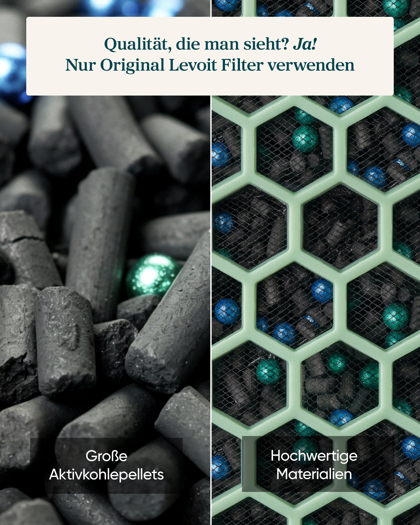 Levoit Eleva 300X Luftreiniger Filter für Haustiere