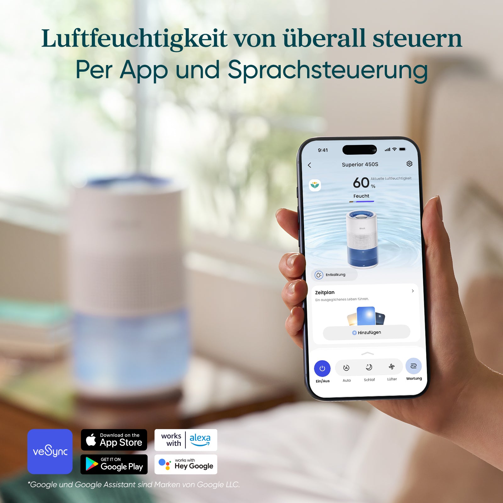 Levoit Superior Studio 450S Smart Luftbefeuchter