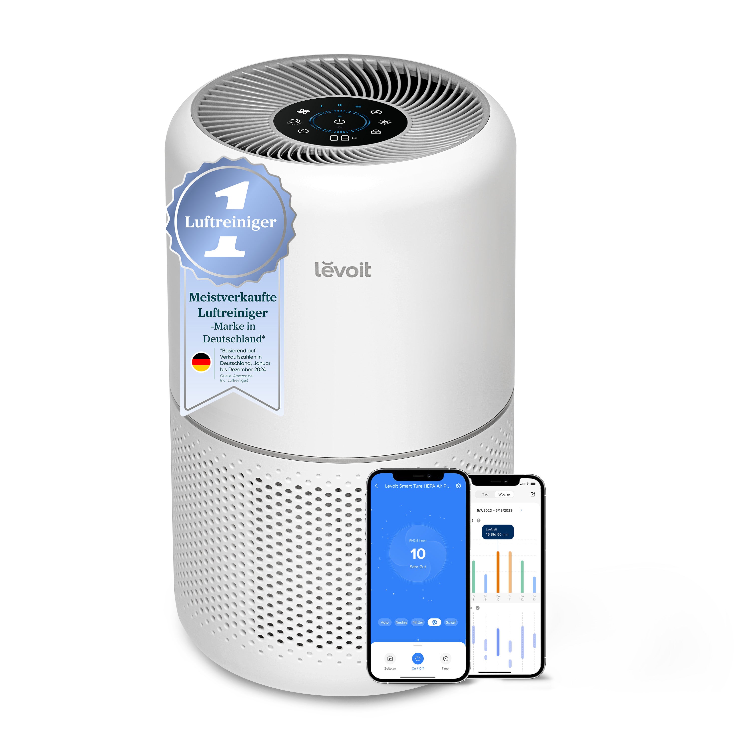 Levoit Core® 300S + Standard Ersatzfilter – Set