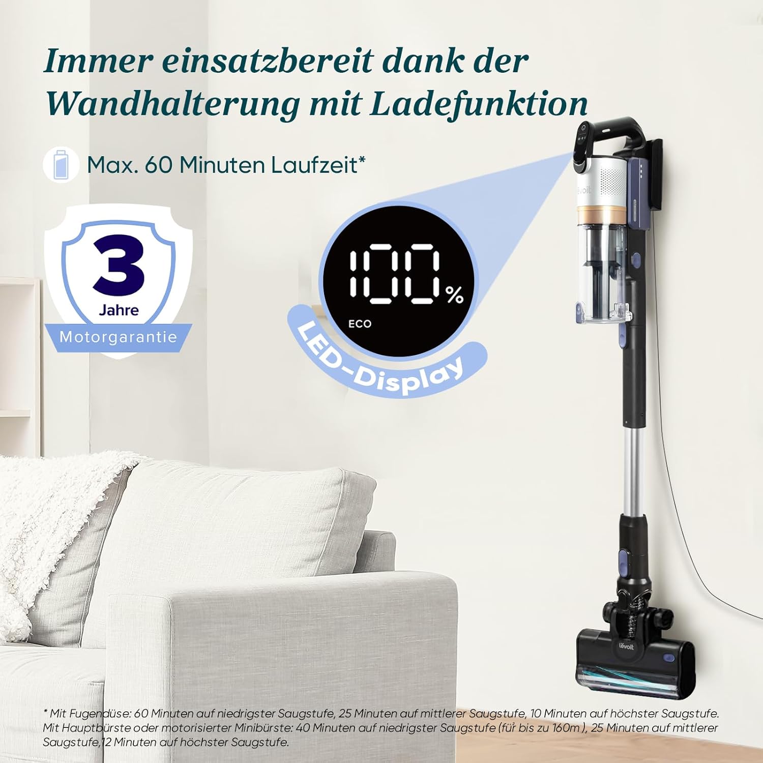 Levoit LVAC-300 Akku-Staubsauger