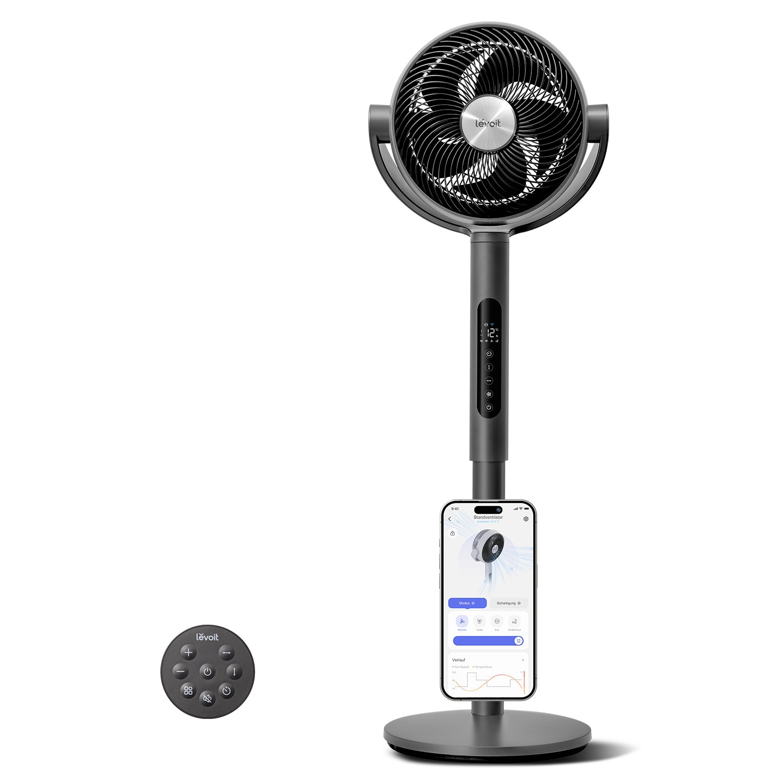 Levoit leiser Standventilator mit App-Steuerung