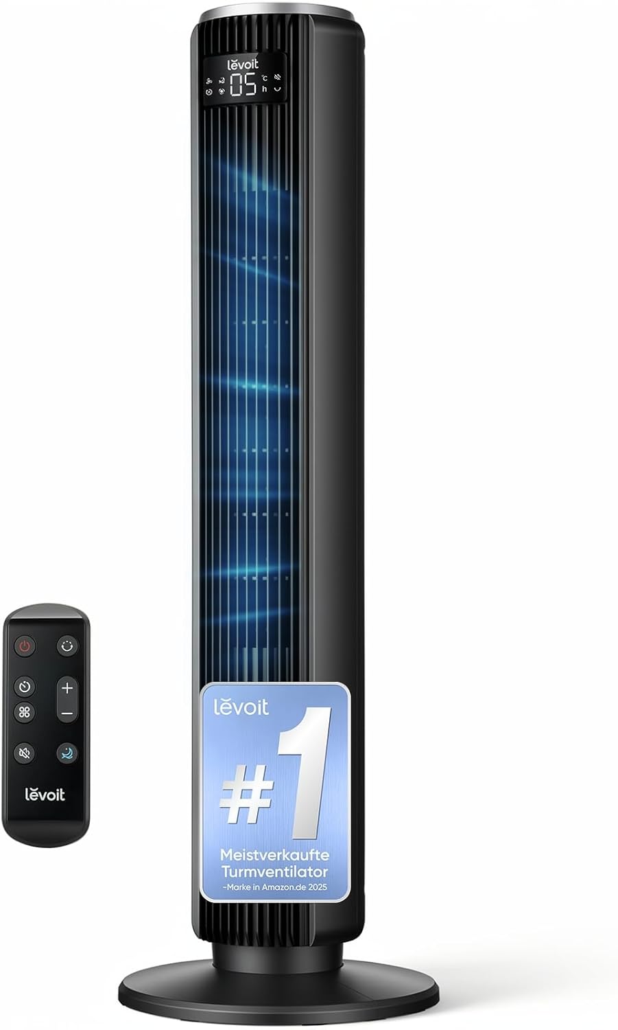 LEVOIT Classic36AC Turmventilator Schwarz