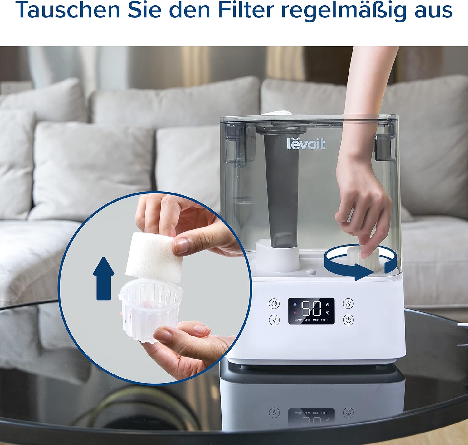 Levoit Luftbefeuchter Ersatzfilter