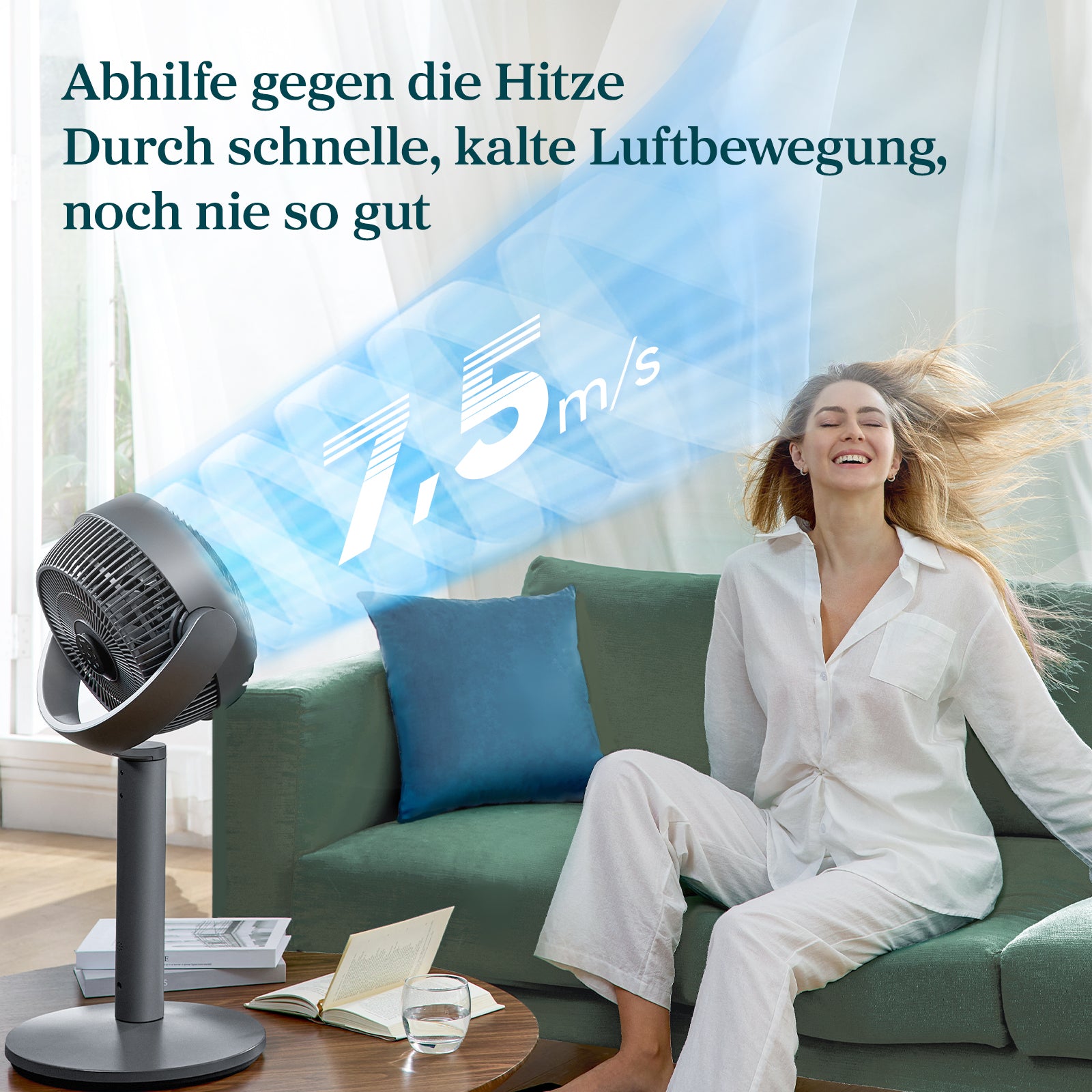 Levoit leiser Standventilator mit App-Steuerung