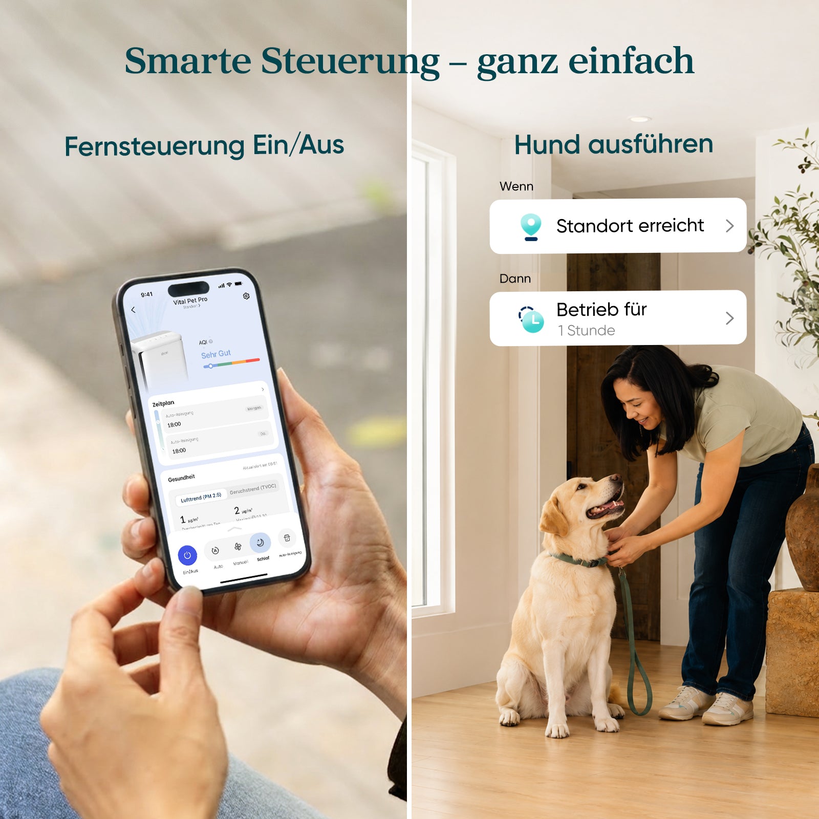 LEVOIT Vital Pet Pro Luftreiniger für Haustiere und große Räume