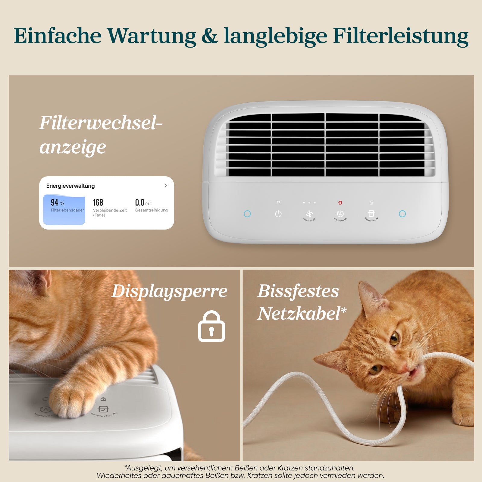 LEVOIT Vital Pet Pro Luftreiniger für Haustiere und große Räume