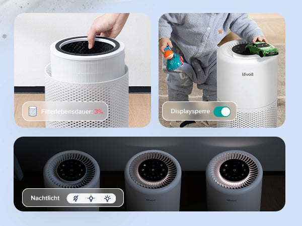 Levoit Core® 200S Luftreiniger | Leise & Smart