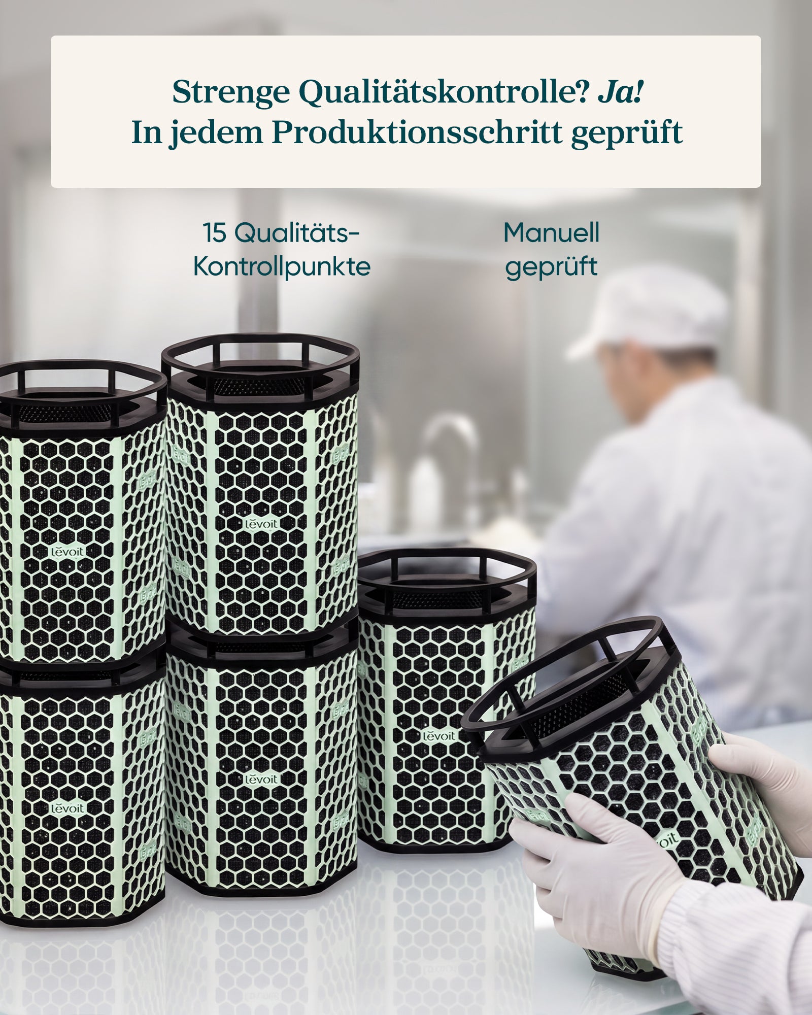 Levoit Eleva 300X Luftreiniger Filter für Haustiere