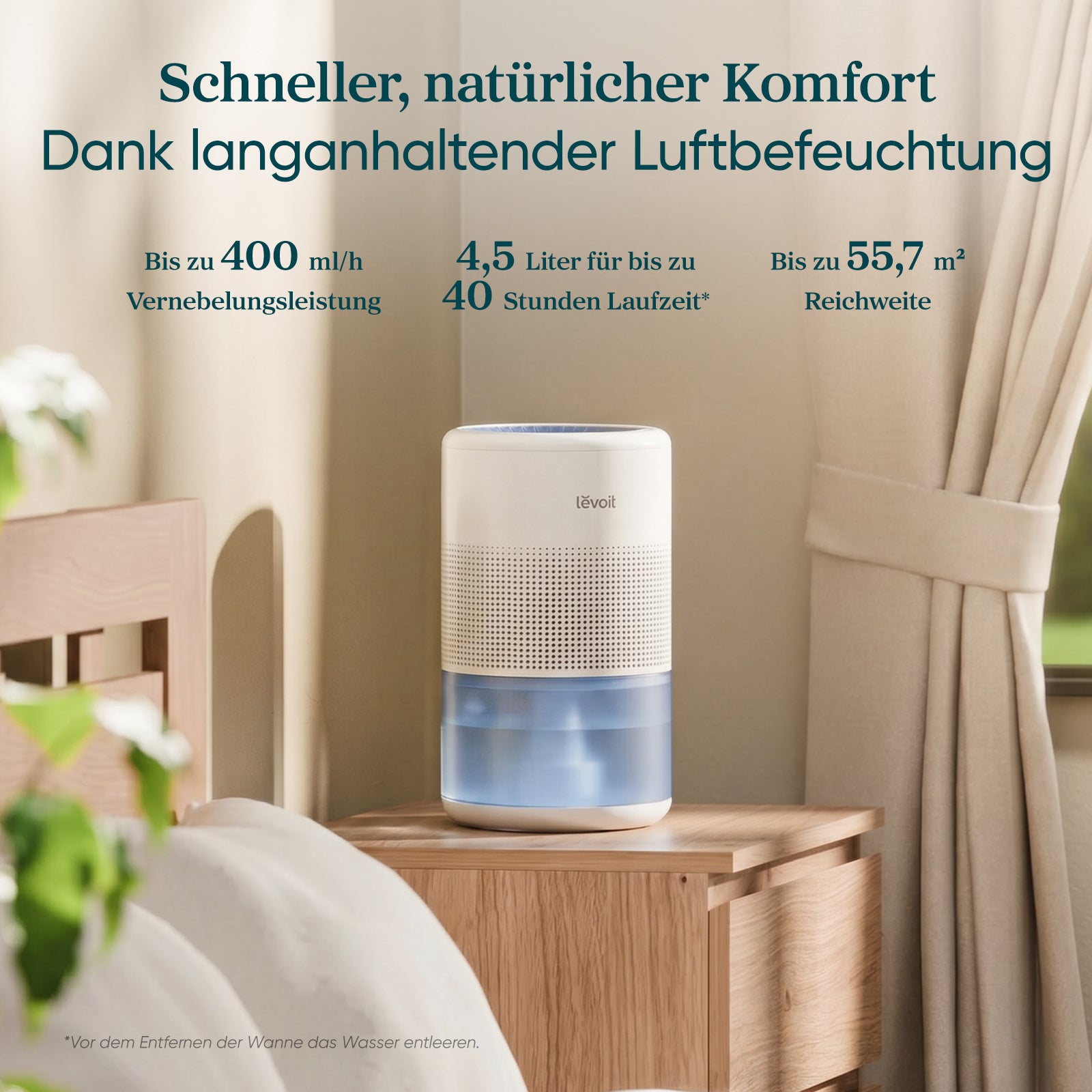 Levoit Superior Studio 450S Smart Luftbefeuchter