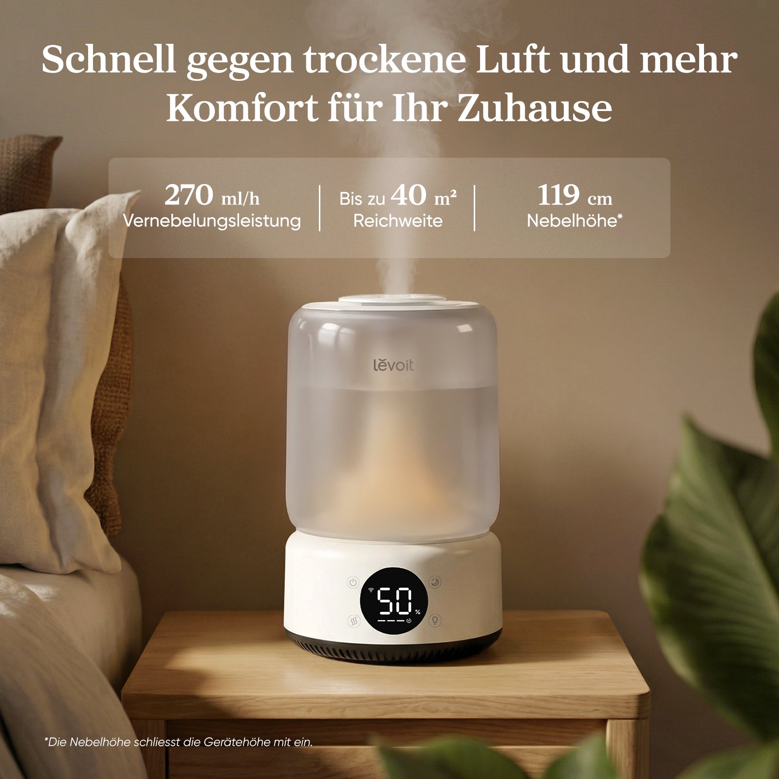 Levoit Neoclassic 450S Luftbefeuchter