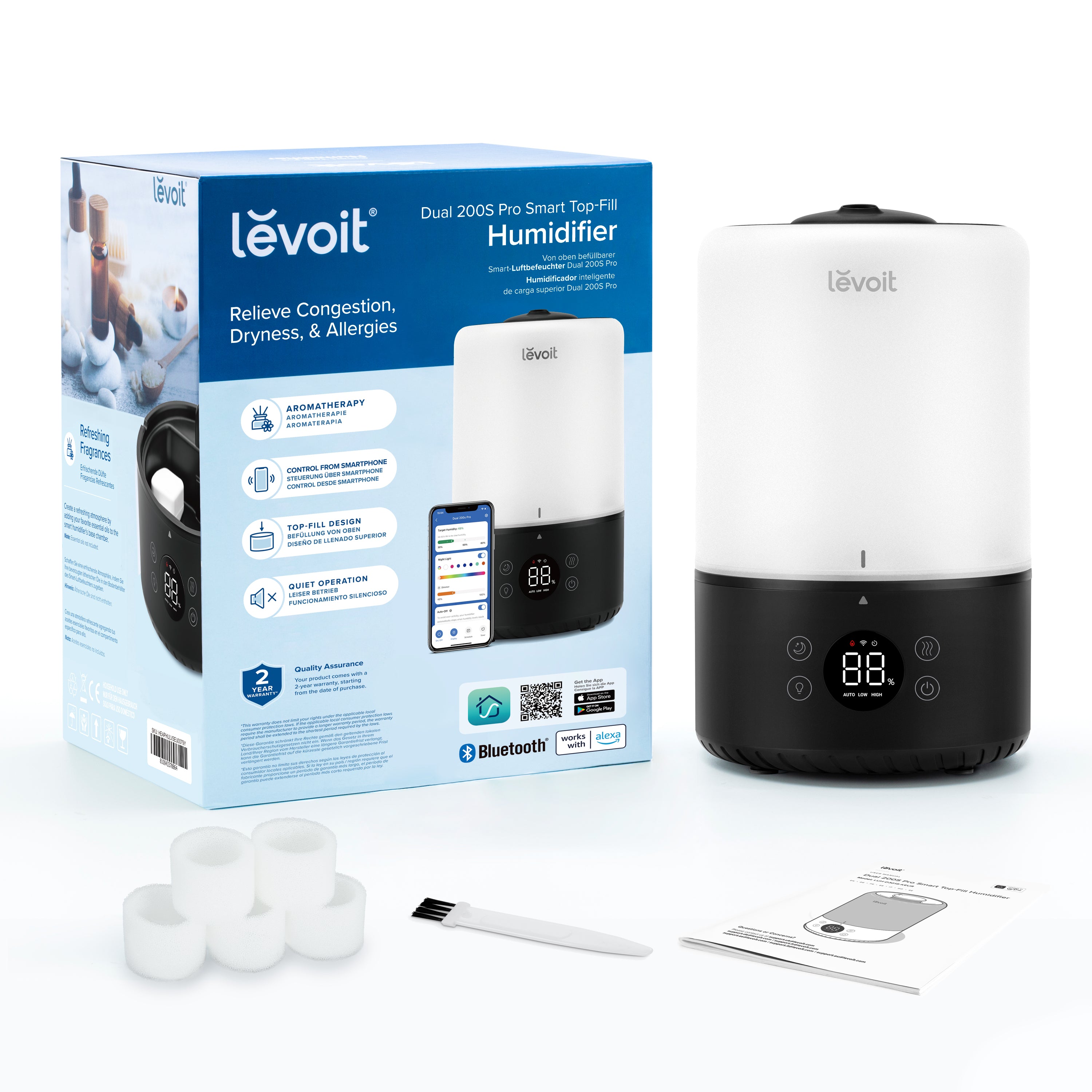 Levoit Dual 200S Pro Luftbefeuchter