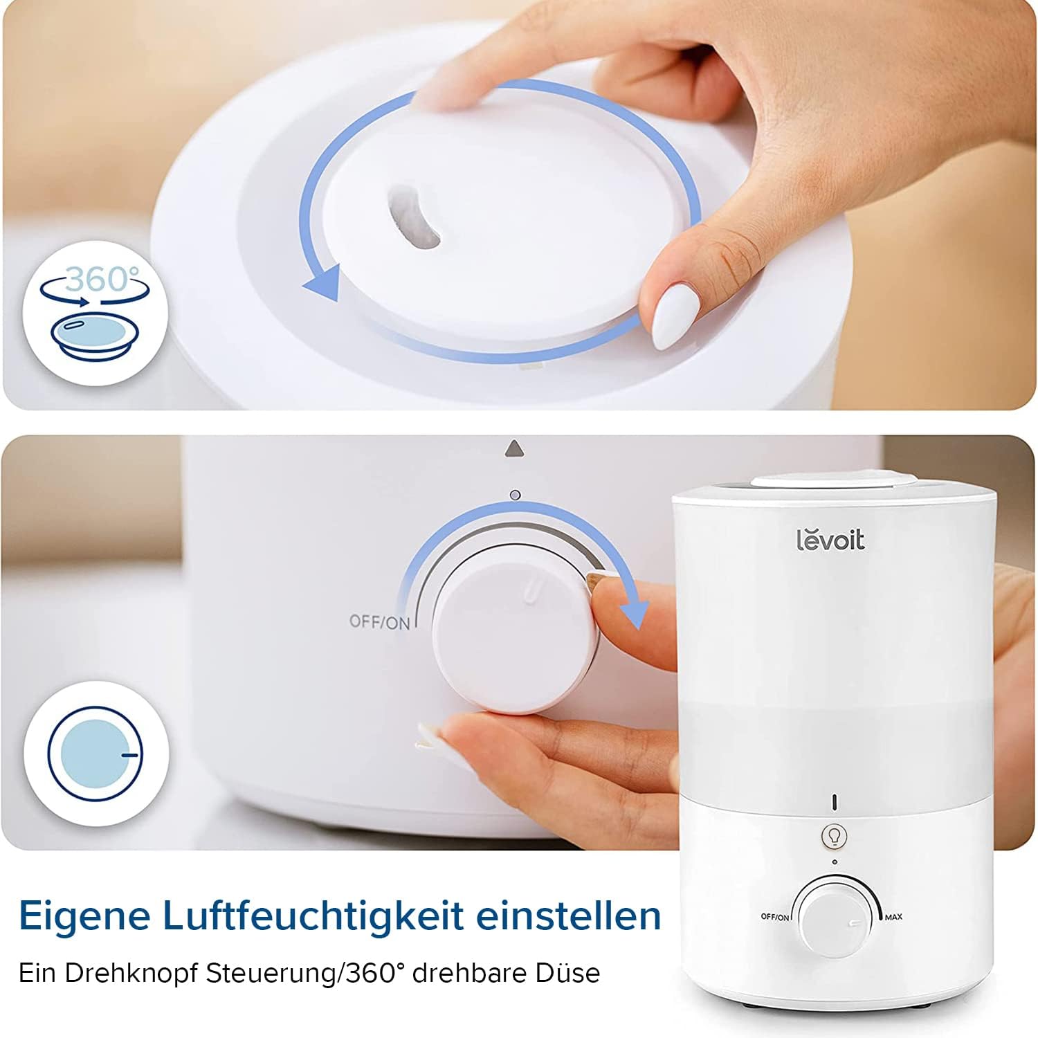 Levoit Dual 150  Luftbefeuchter